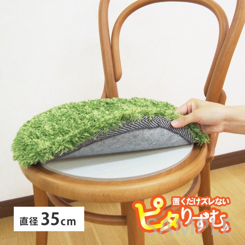 吸着滑り止めシート　ピタりずむ　約35cm　円形